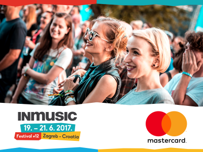 Uz kupnju Mastercard® karticama jeftinije na INmusic festival!